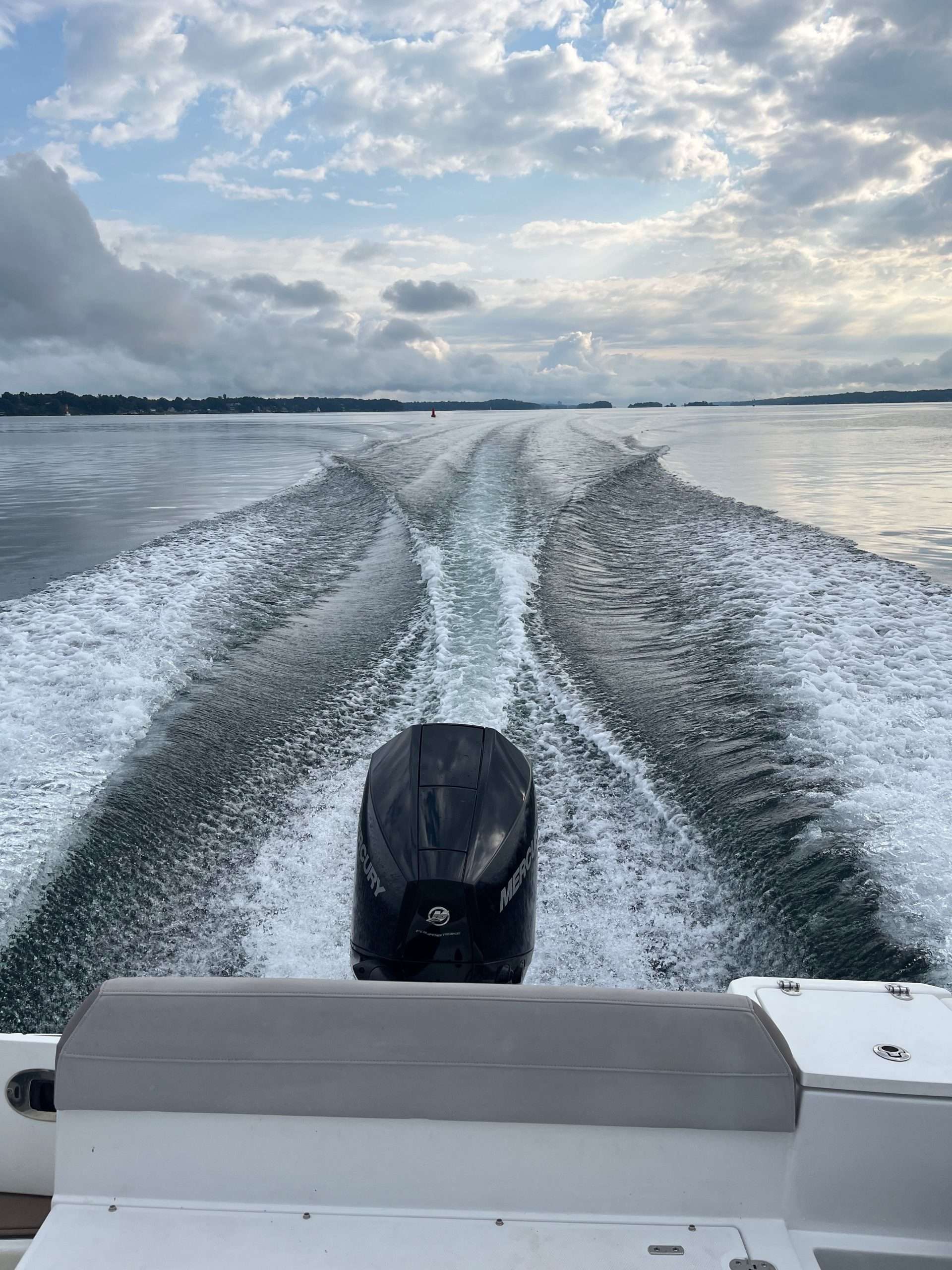 Boat on the St. Lawerence River